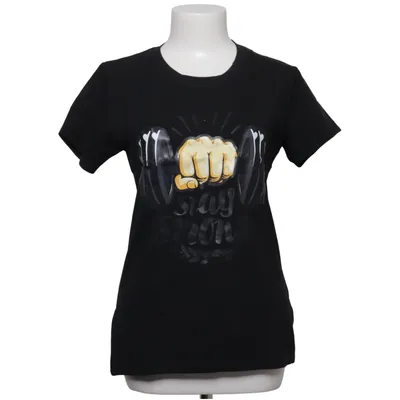 T-shirt (Noir) de SBS Coton, Élasthane