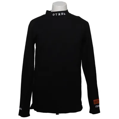Turtleneck (Black) from Heron Preston Cotton, Polyester