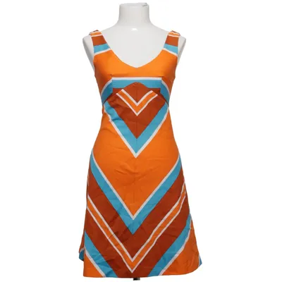 Dress (Orange, Blue, Brown) from Christine Laure