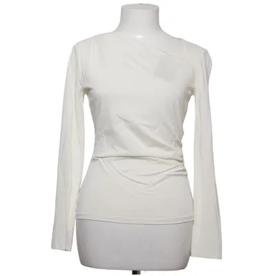 Top (Wit) van Reiss Katoen, Viscose
