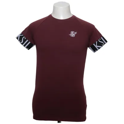T-shirt (Twin Pack Muscle Fit Tech T-Shirt) de SikSilk Coton, Élasthane