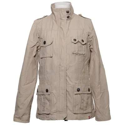 Safari jacket (Beige) from EDC by ESPRIT Cotton, Polyamide