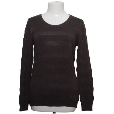 Sweater (Brown) from Cecilia Classics Elastane, Metallic fiber, Polyamide, Viscose