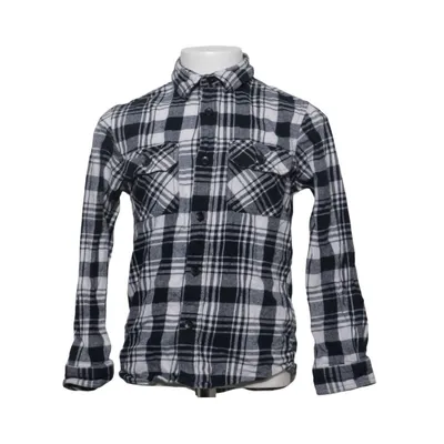 Flanellskjorta (Svart, Vit) från Rebel by Primark Bomull