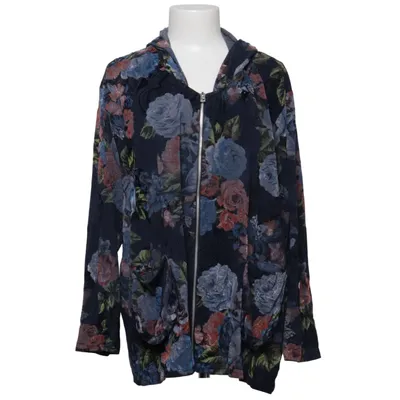 Hoodie (Blue, Multicolored) from Túrbulence Polyester, Viscose