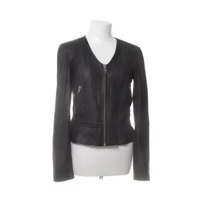 Läderjacka (Svart) från Object Skinn, Polyester