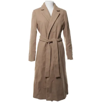 Frakke (Beige) fra Stradivarius Akryl, Polyamid, Viscose, Uld