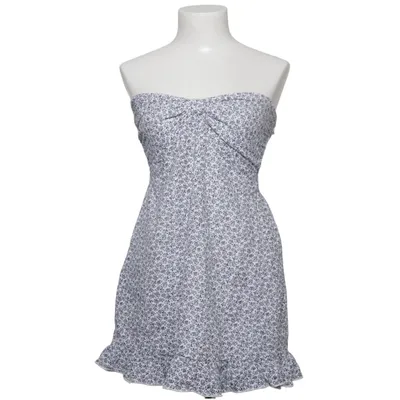 Dress (White, Black) from Stradivarius Cotton