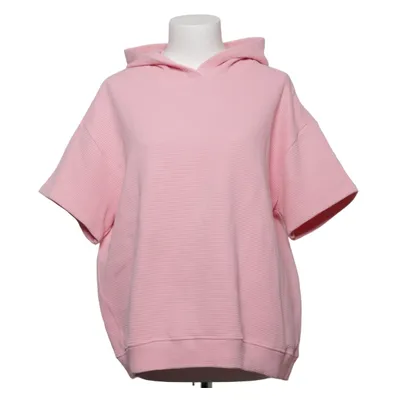 Kortärmad huvtröja (Rosa) från Mooij Bomull, Elastan