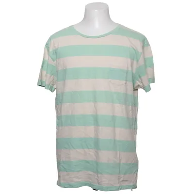 T-shirt (Groen, Beige) van Nils Sundström Katoen