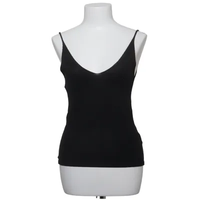 Tanktop (Zwart) van Loavies Viscose, Elastaan