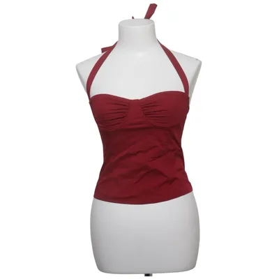 Haut dos-nu (Rouge) de Peppermayo Coton, Argent nickel, Polyester