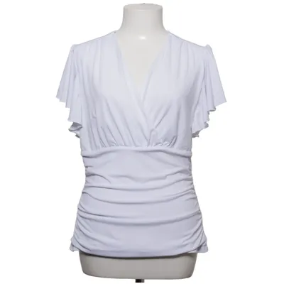 Top (Wit) van Grace Karin Elastaan, Polyester, Viscose