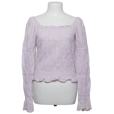 Blus (Lila, Vit) från Vero Moda Bomull