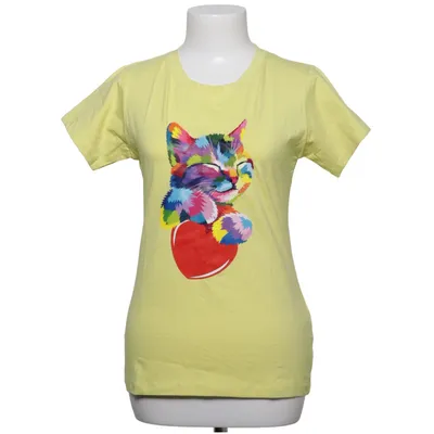 T-shirt (Jaune, Multicolore) de SBS Coton, Élasthane