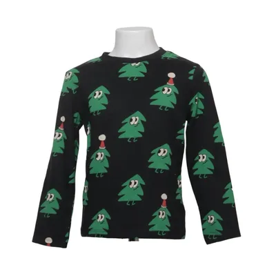 T-shirt à manches longues (Noir, Multicolore) de H&M Coton
