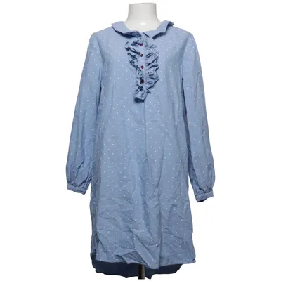 Jurk (Blauw, Wit) van Blooming Katoen