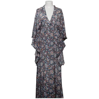 Maxikjole (Blå, Flerfarvet) fra Achilleas Polyester