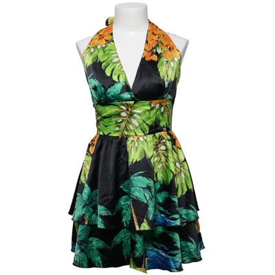 Dress (Black, Green, Multicolored) from Denny Rose Elastane, Polyester
