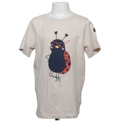 T-shirt (Beige) fra Polarn O. Pyret Økologisk bomuld