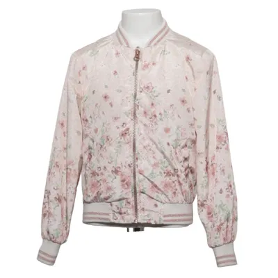Bomberjakke (Pink, Hvid, Grøn) fra Name It Polyester