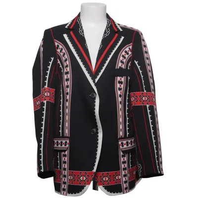 Kavaj (Svart, Röd, Vit) från Peace + Chaos Elastan, Återvunnen polyester