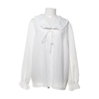 Blus (Vit) från Shein Curve Polyester