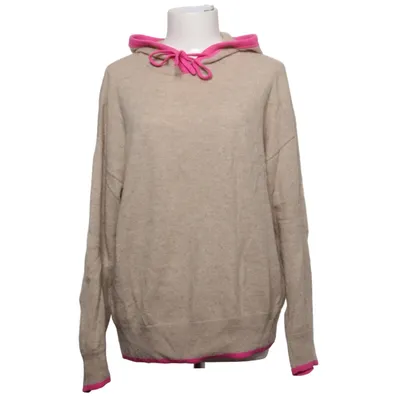 Hoodie (Beige, Pink) from Zwillingsherz Cashmere