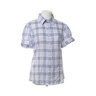 Short sleeve shirt (Blue, White, Multicolored) from Net International Cotton