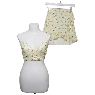 Set (Frill Mini Print Skirt) från NLY One Elastan, Polyester