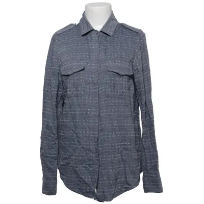 Shirt (Blue, White) from Roxy Cotton, Viscose