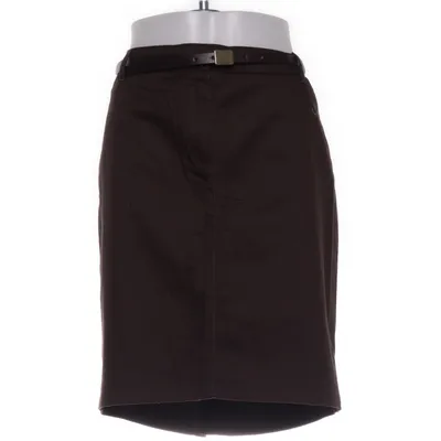 Kjol (Brun) från Mango Basics Bomull, Elastan, Polyester, Polyuretan