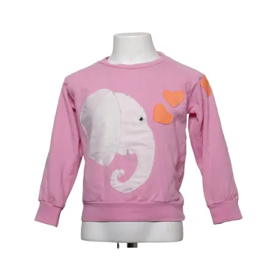 Sweatshirt (Pink, Hvid, Orange) fra Wauw Capow Bomuld, Elastan, Polyester