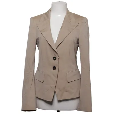 Blazer (Beige) van Laurèl Katoen, Elastaan, Viscose, Wol