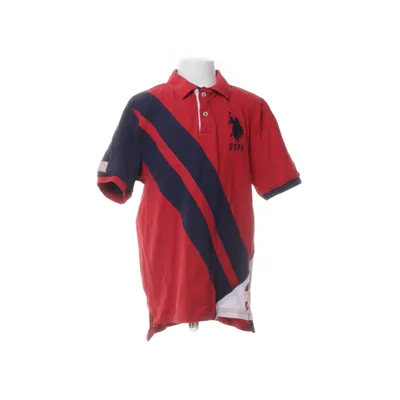 Pikétröja (Röd, Blå, Vit) från U.S. Polo Assn. Bomull