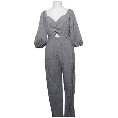Byxdress (Svart, Vit) från Bluesteel Bomull, Polyester