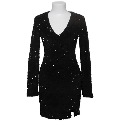 Cocktailjurk (Zwart) van Retro & Icone Polyester