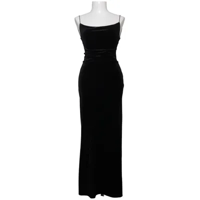 Maxi dress (Black) from Orsa Elastane, Polyester