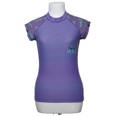 T-shirt de natation (Violet, Bleu) de Billabong Élasthane, Polyamide