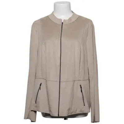 Jacket (Beige) from Frank Walder Elastane, Polyester