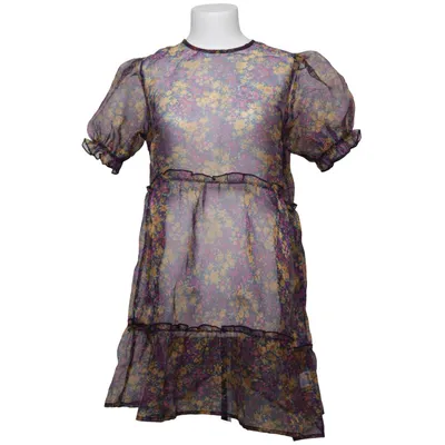 Jurk (Lila, Geel, Meerkleurig) van Wednesday's Girl Elastaan, Polyester