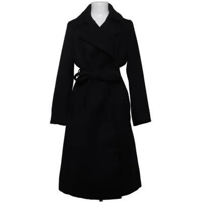 Coat (Black) from H&M Elastane, Polyester, Viscose