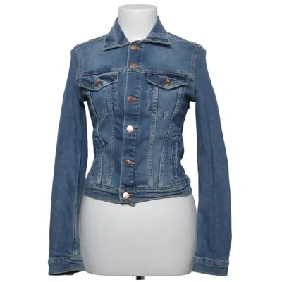 Jeansjacka (Blå) från &Denim by H&M Bomull, Elastan, Polyester