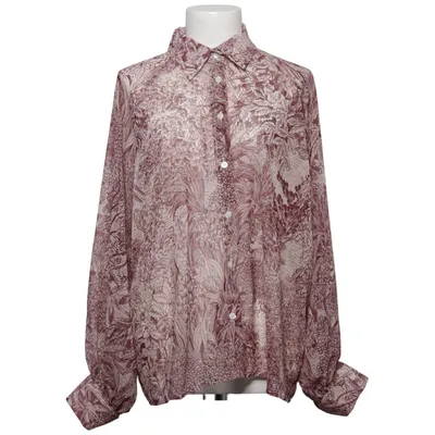 Bluse (Brun, Hvid) fra Vicolo
