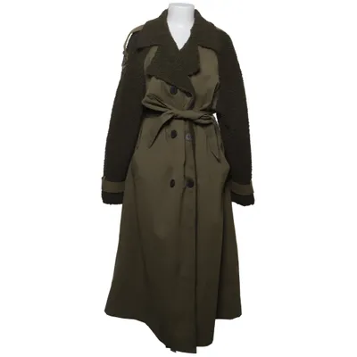Trenchcoat (Groen, Beige) van ASOS Design Polyester