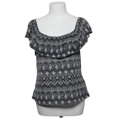 Top (Zwart, Wit) van Clockhouse Polyester