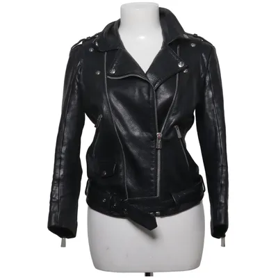 Bikerjack (Zwart) van Anine Bing Leer, Viscose