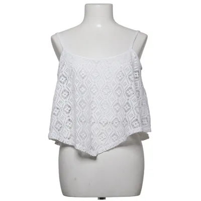 Crop top (Hvid) fra Tally Weijl Elastan, Polyester
