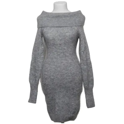 Dress (Gray) from H&M Premium Quality Elastane, Mohair, Polyester, Wool