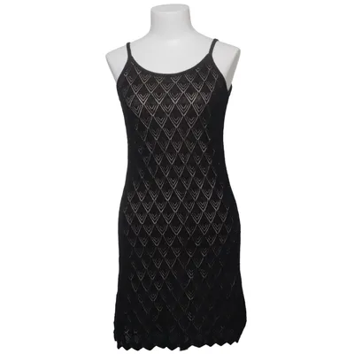 Robe (Noir, Beige) de Geiger Coton, Modal, Polyamide